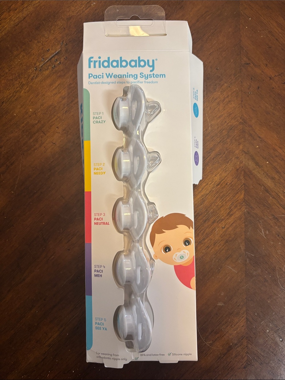 Fridababy Paci Weaning System Pacifiers in White